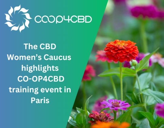 Featured image for The CBD Women’s Caucus highlights CO-OP4CBD training event in Paris