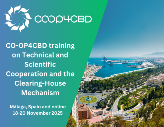 Featured image for Save the date: CO-OP4CBD training and networking session on Technical and Scientific Cooperation and the Clearing-House Mechanism in the context of the UN CBD