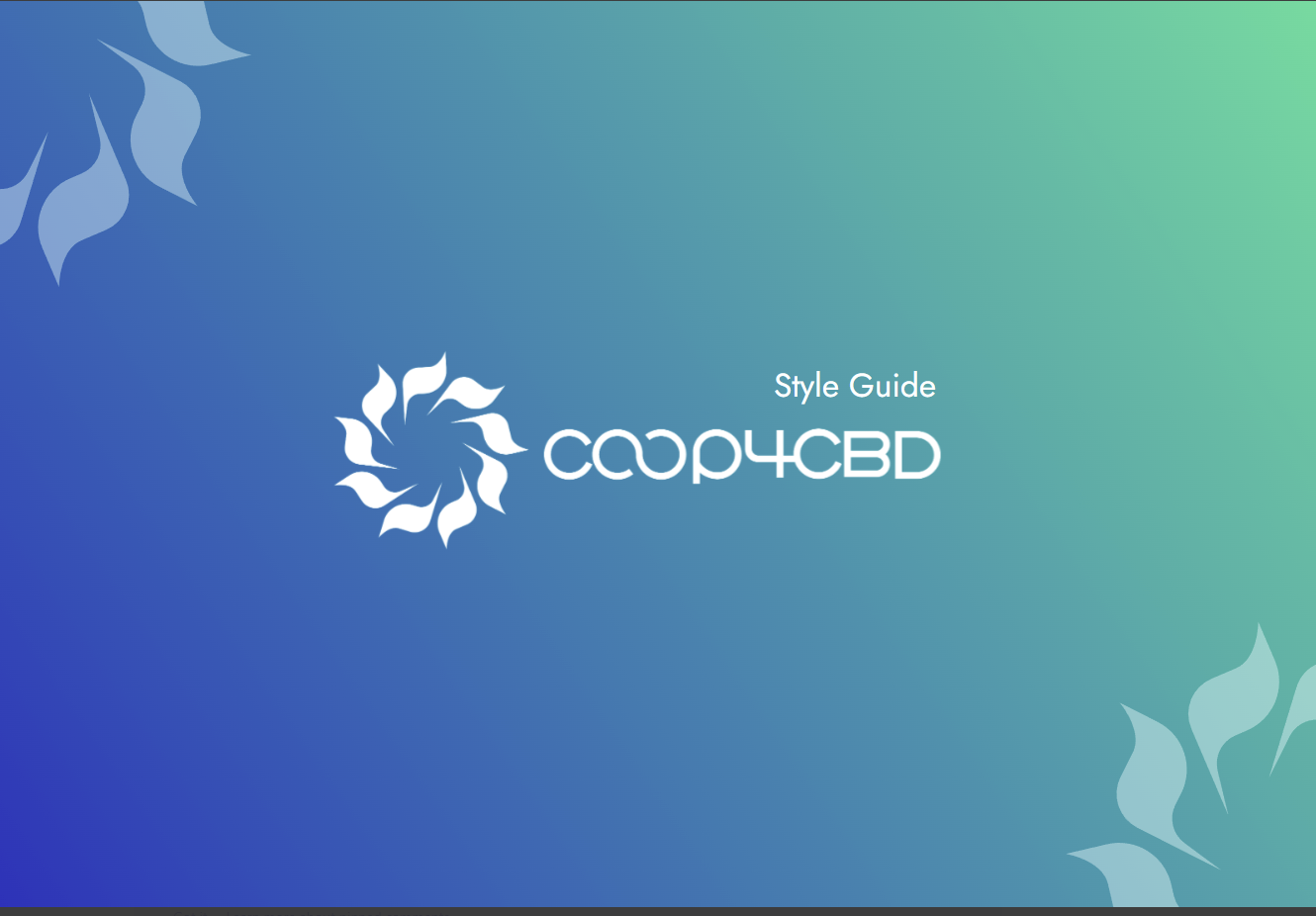 COOP4CBD Style Guide preview image