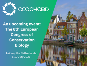 Featured image for An upcoming event: The 8th European Congress of Conservation Biology