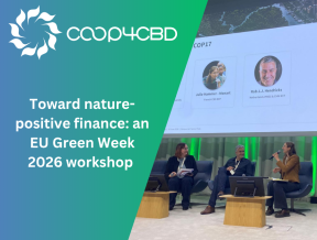 Featured image for Toward nature-positive finance: an EU Green Week 2026 workshop